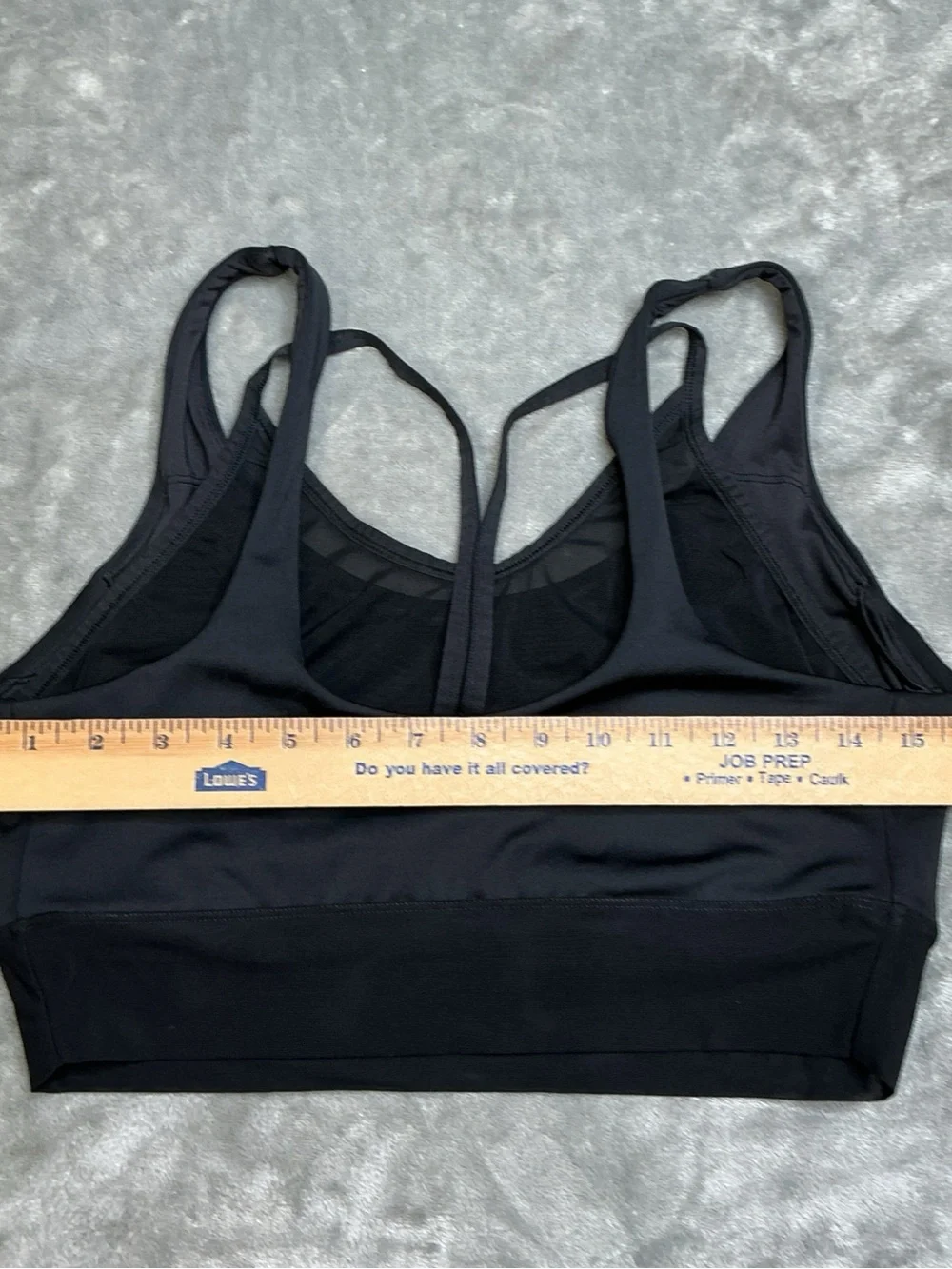 ALO Yoga Black Strappy Sports Bra